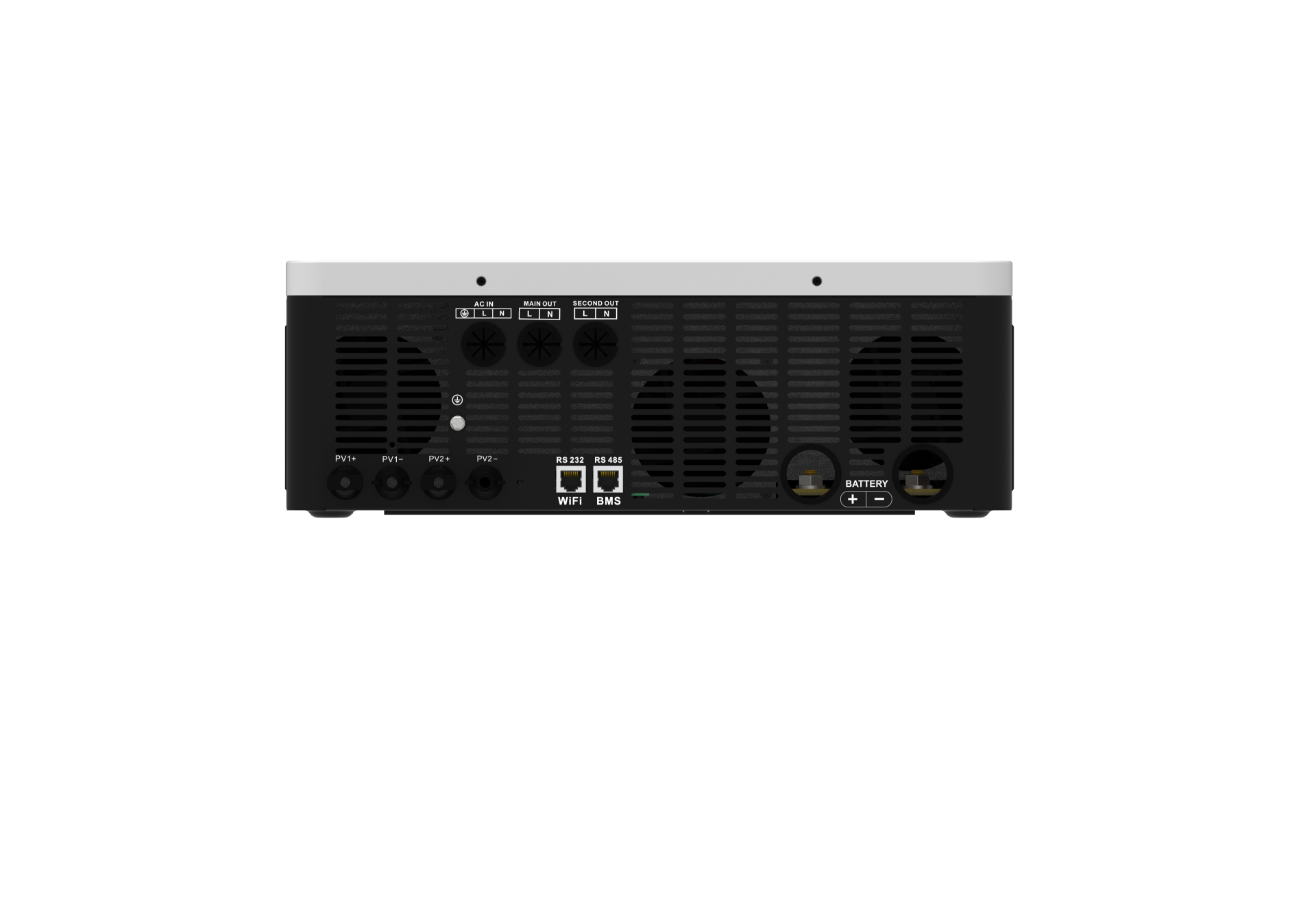 8.2KW 48V Hybrid Solar Inverter MPPT 500VDC 160A PV Input Pure Sine Wave Inverter with BMS