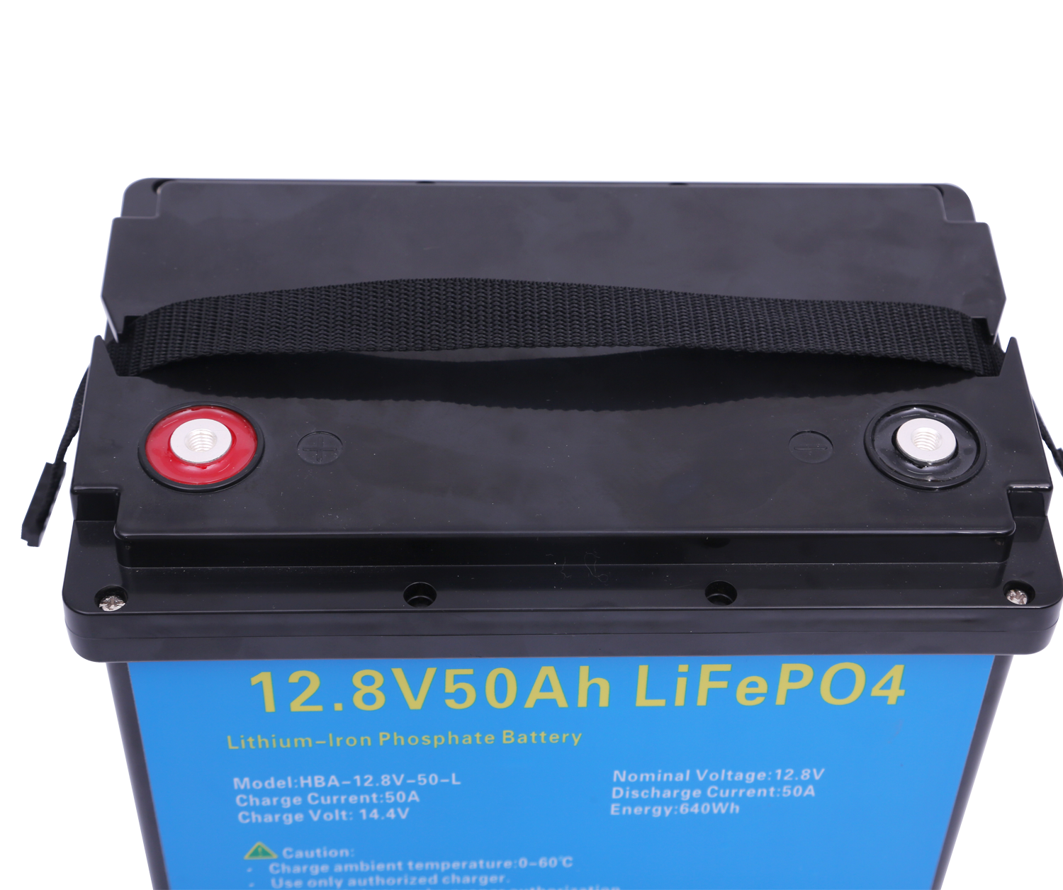  High Performance 50Ah LiFePO4 Lithium Ion Battery Pack Deep Cycle 12V High Efficiency Lithium Iron