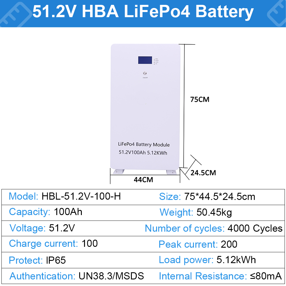 EVE Cell  PL UA STOCK NO TAX Home Lifepo4 Battery 51.2v 5kwh 10kwh Lithium Ion Batteries Solar Power Storage Wall Mount System 48v 200ah Energy