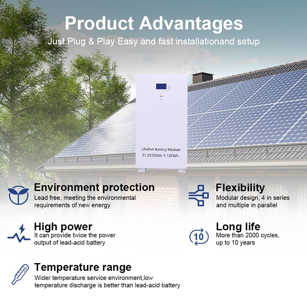 EVE Cell  PL STOCK NO TAX Wall Mount  Home Lifepo4 Battery 51.2v 5kwh 10kwh Lithium Ion Batteries Solar Power Storage Grade A